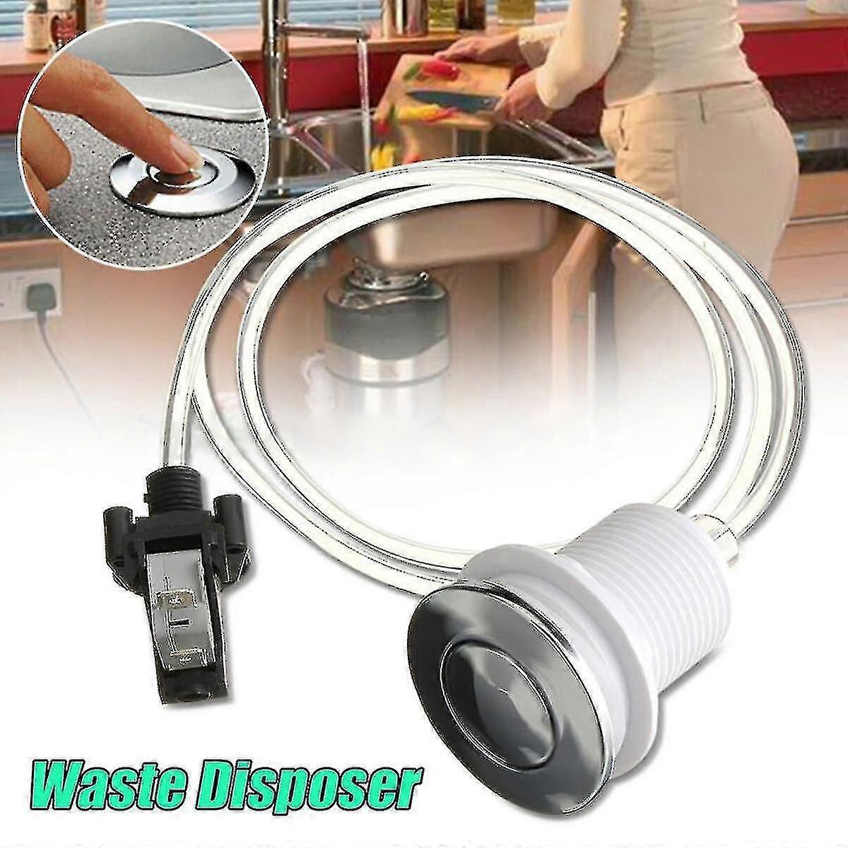 16a On/off Push Button Switch Jet Tool Set Bath Tub Spa Hose Air Pool Pneumatic Air Pressure Switch Knob For Waste Disposer
