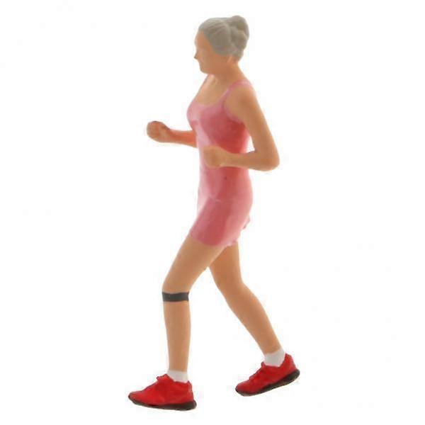 3x1/64 Model Figures Scenario Runner Figurine Layout Diorama