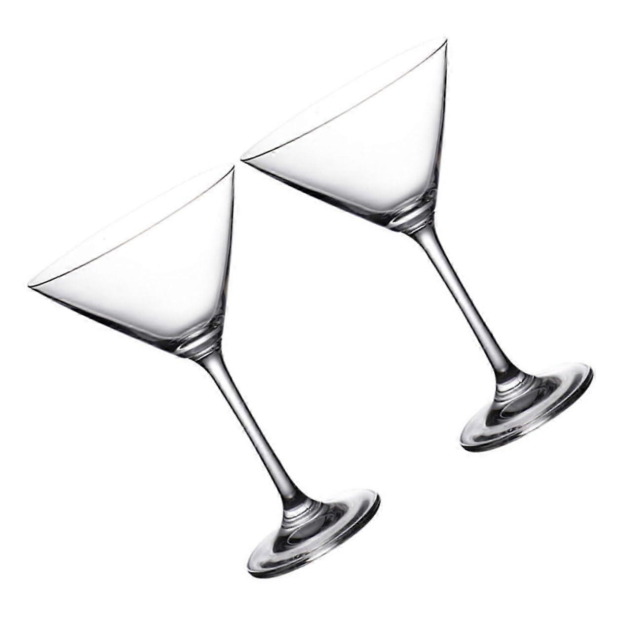 Cocktail Es Wine Glasses 200 Ml Capacity Set Of 2 Red Wine Glasses Sturdy Easy To Clean
