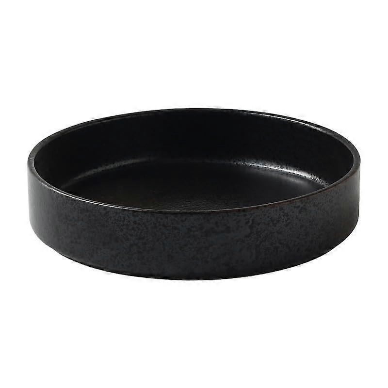 Ceramic soup bowl – rustic style, round bowl, 20.3 cm, for dinner, pasta, salad, snacks, baking (20.3 cm, one size) 8inch one size. Ref: 7620