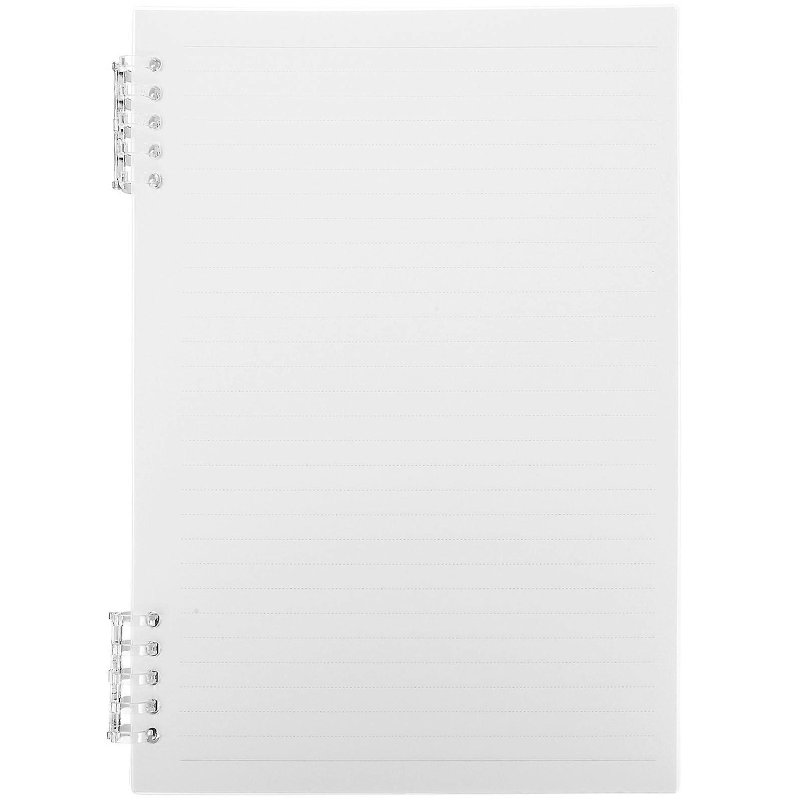 It looks like you're describing the features of a **spiral notebook** or trying to craft a product title/description for one. Let me help you refine