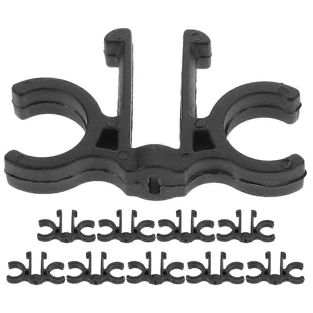 Plastic Cane Clips Walking Stick Attachment Secure Fixing For Hiking And Outdoor Activities 10Pack