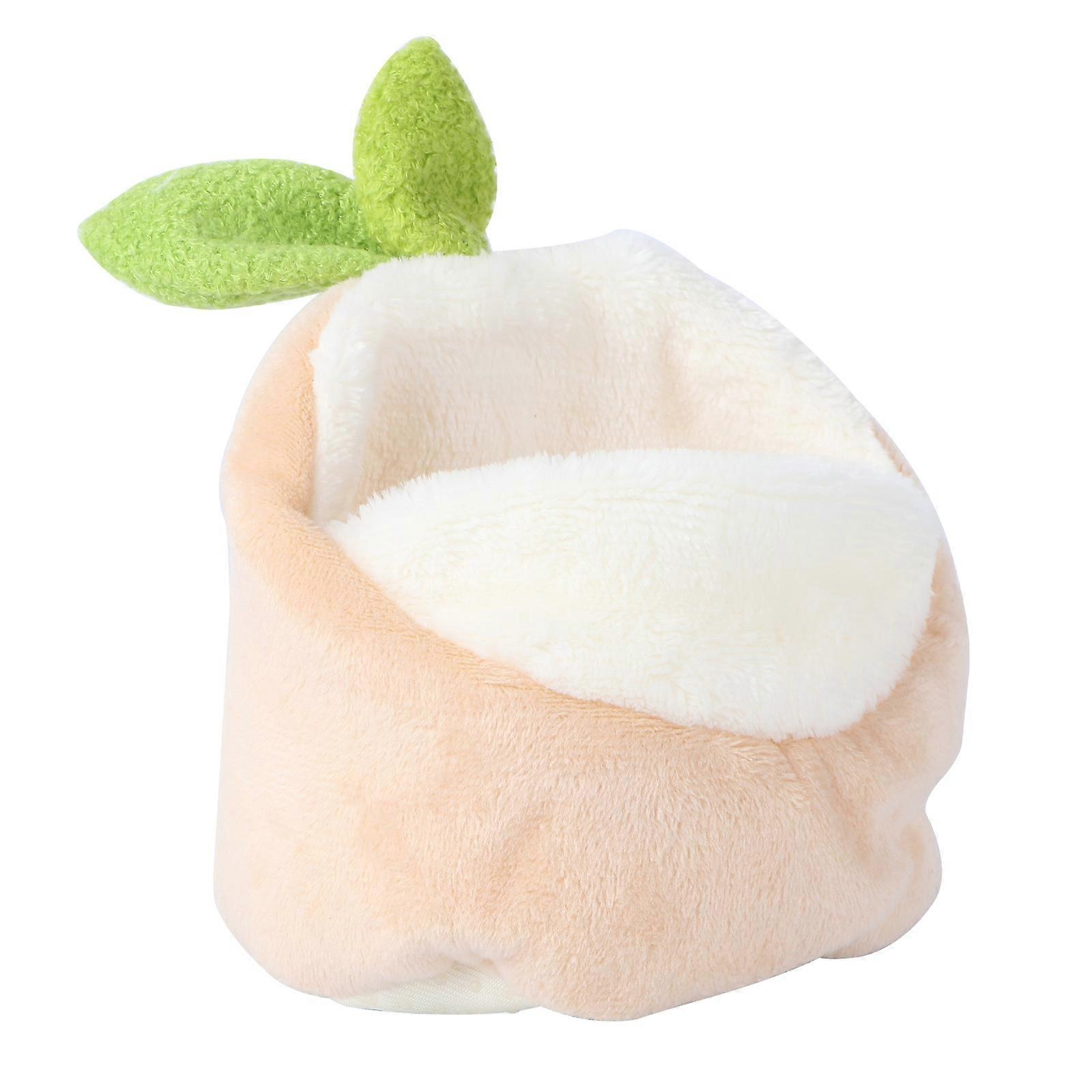 Hamster Hamster Nest Small Pet Owners White 11.5X10CM Comfort Sleeping Environment 1PC