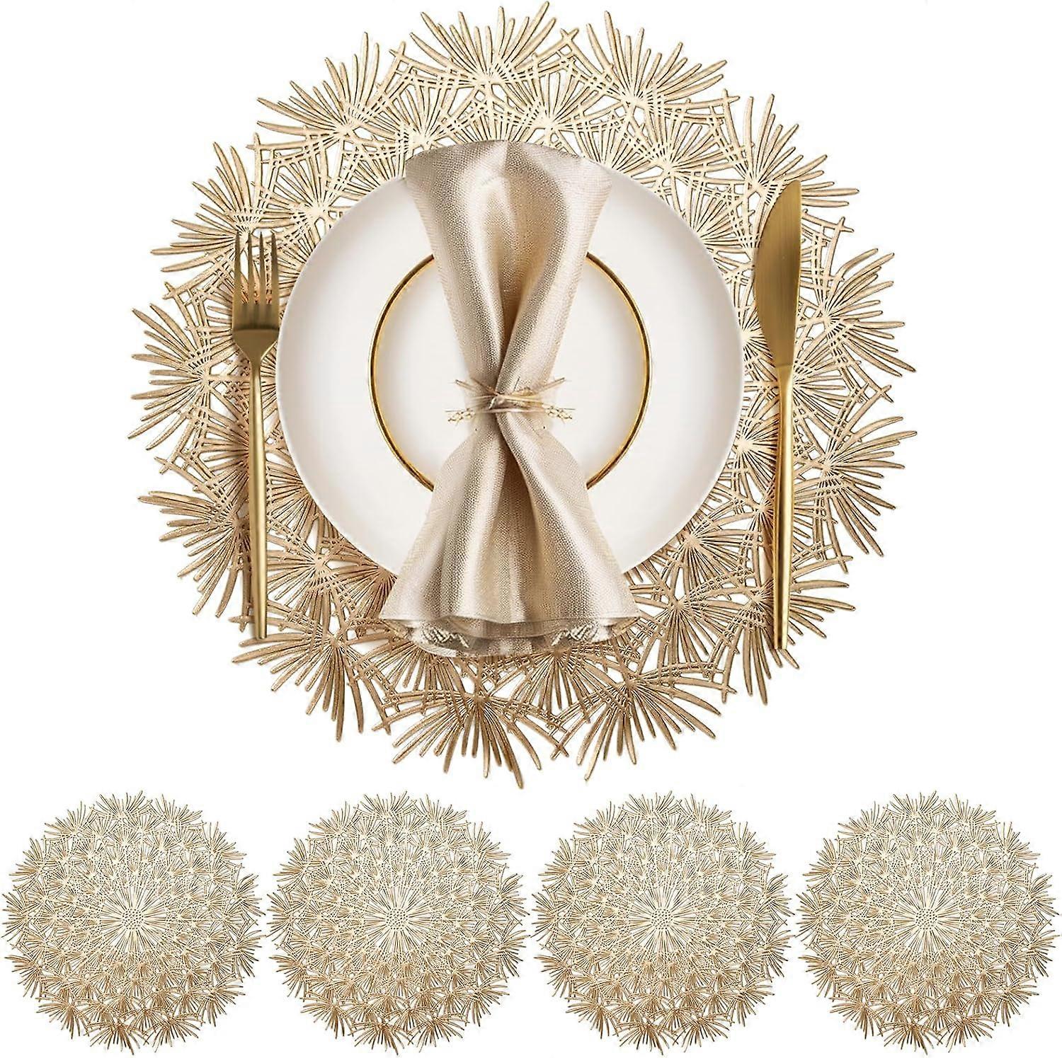 Set of 4  Washable Placemats