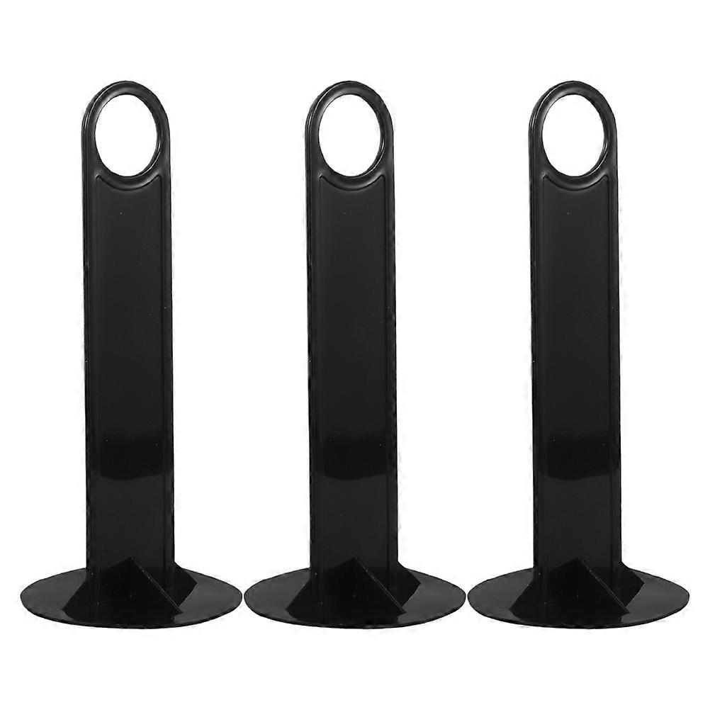 3pcs Handheld Soccer Holder with Bottom Tray for Organized Football Training, Portable Mark Disk Storage, Durable Material, Easy Assembly