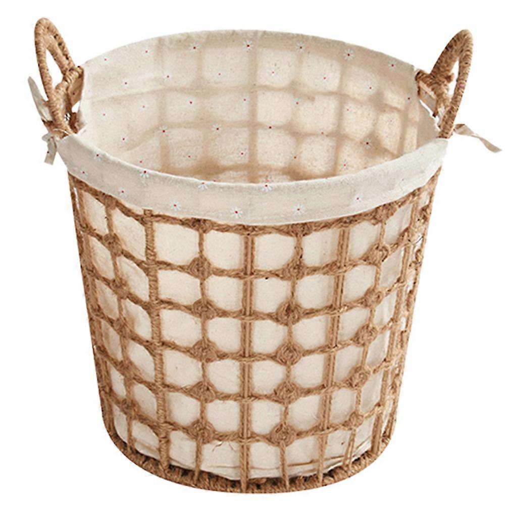 Dirty Clothes Storage Basket Simple Design For Laundry Area Assorted Color 1Set