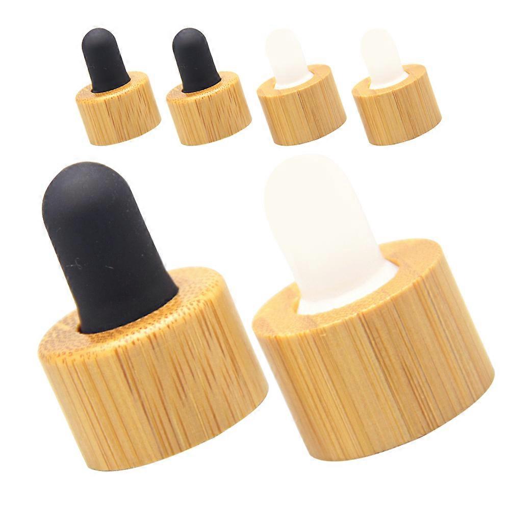 Essential Oil Bottle Lids Dropper Cap Certified 6Pcs