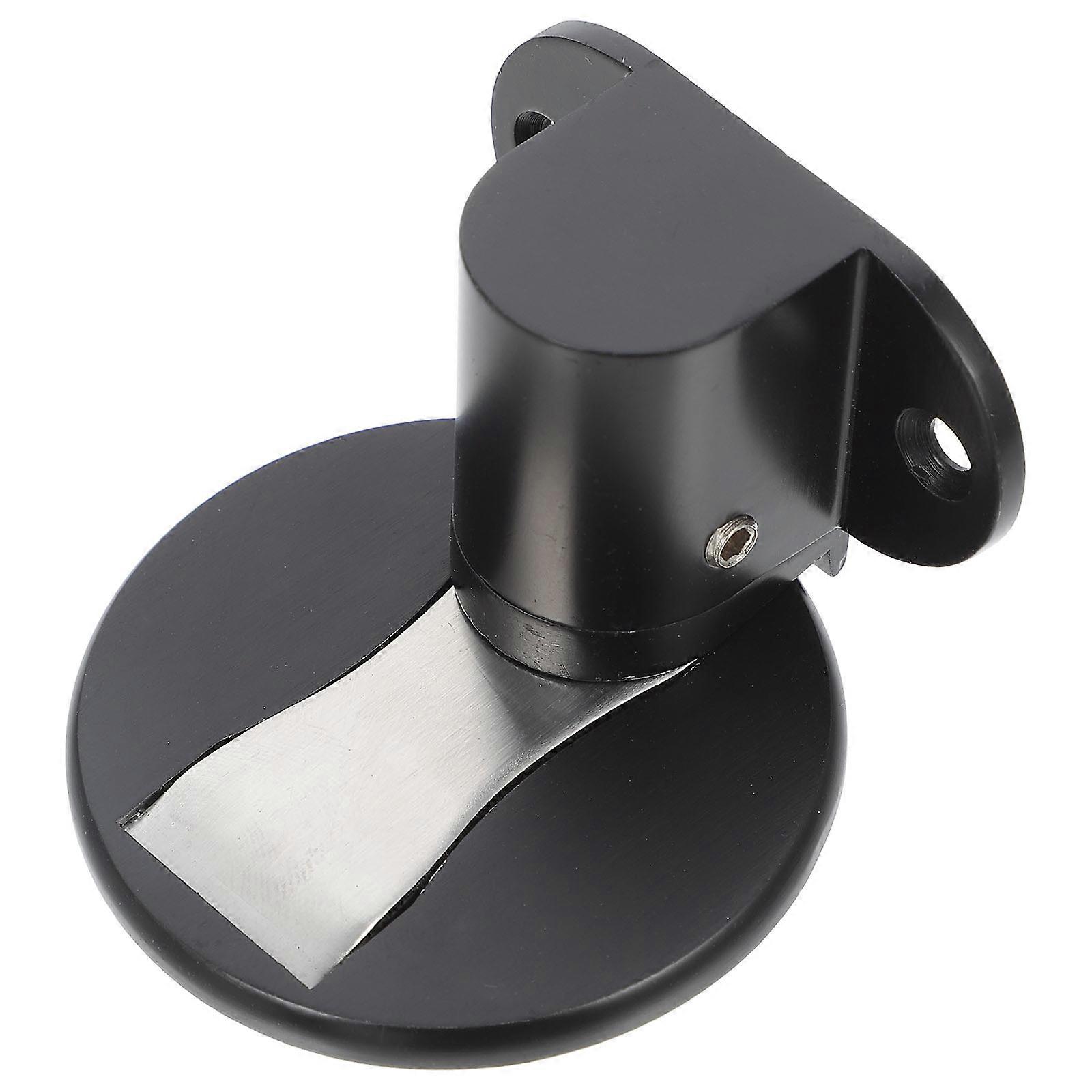 Windproof Door Stop Floor Mount Zinc Alloy Wall Protection Adjustable 1 Set