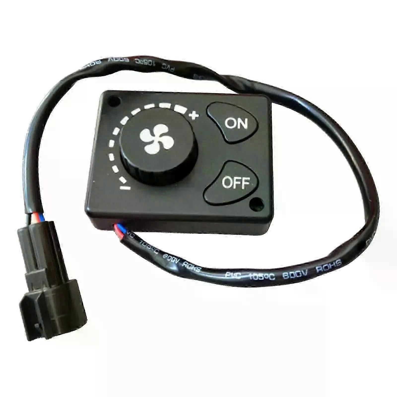 12/24V Car Parking Heater Controller LCD Switch Knob Time Setting Universal Fit For Truck Vehicle Boat Yacht RV Camper Trailer