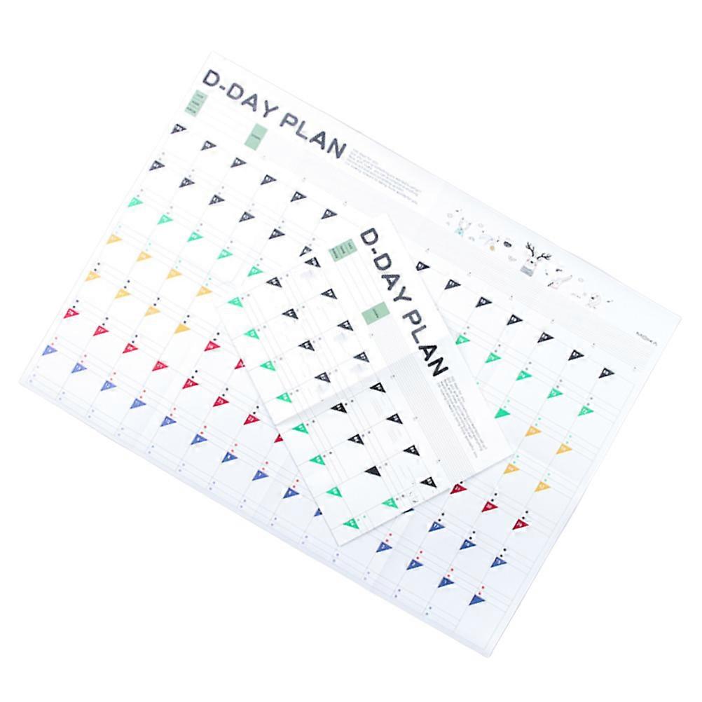 Planners Daily Schedule Planner Organizer For School Classroom Home Office Rectangular Shape Delicate Design 51.8x37cm 10 Sheets