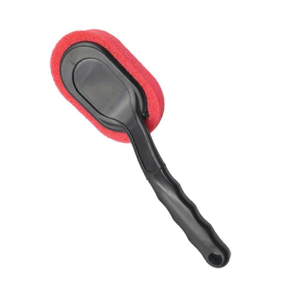 Car Cleaning Brushes Spongy Brush Long Handle Multi Functional Extended Handle Brush Vehicle Cleaning Rich Foam Production 308 5cm 1Pack