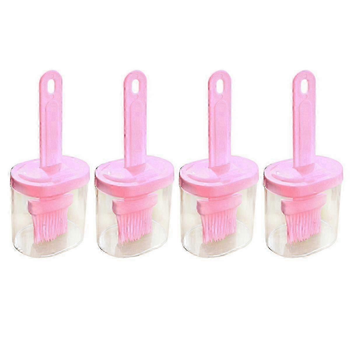 Oil Bottle and Brush Set, High Temperature Resistant Barbecue Brush, Suitable for Various Uses