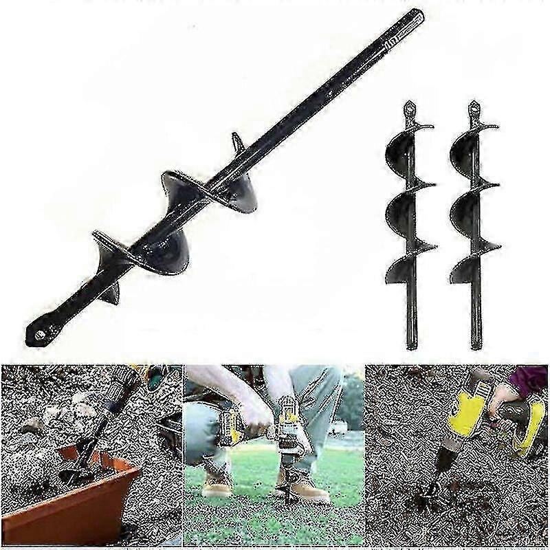 garden spiral drill tool ground drill earth drilla4*45