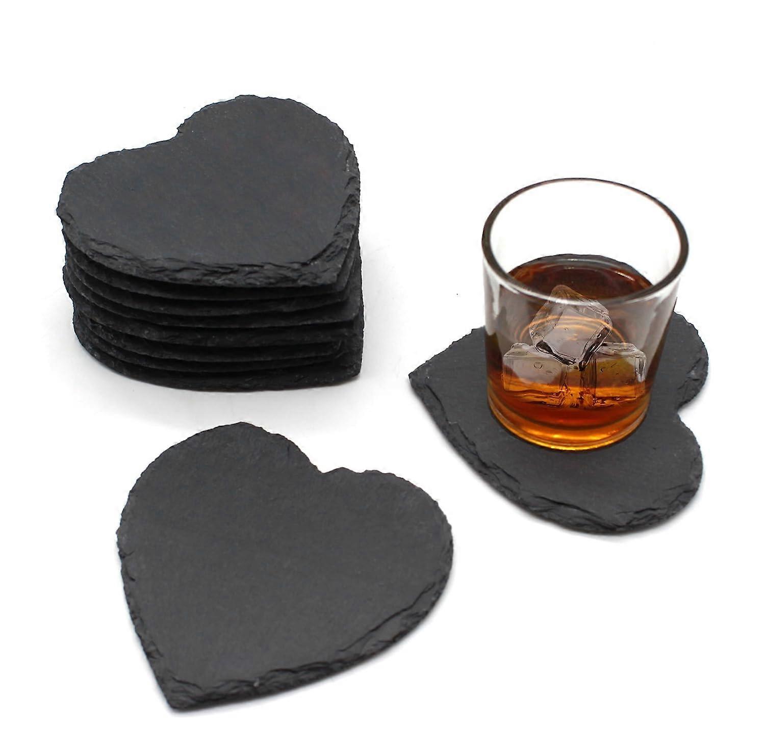 Heart Coaster Tableware Mat 10x10cm (4pcs)