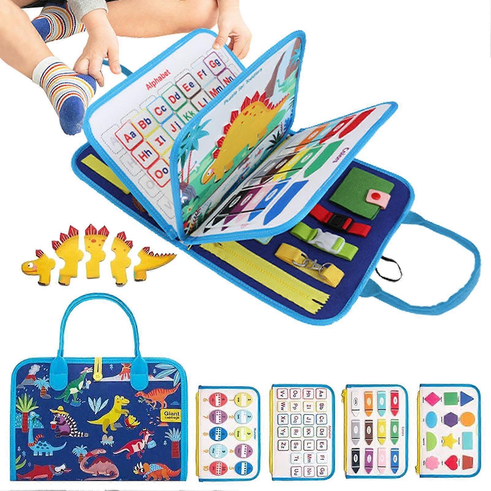 Felt Boards, Activity Book for Toddlers, Sensory Book for Learning