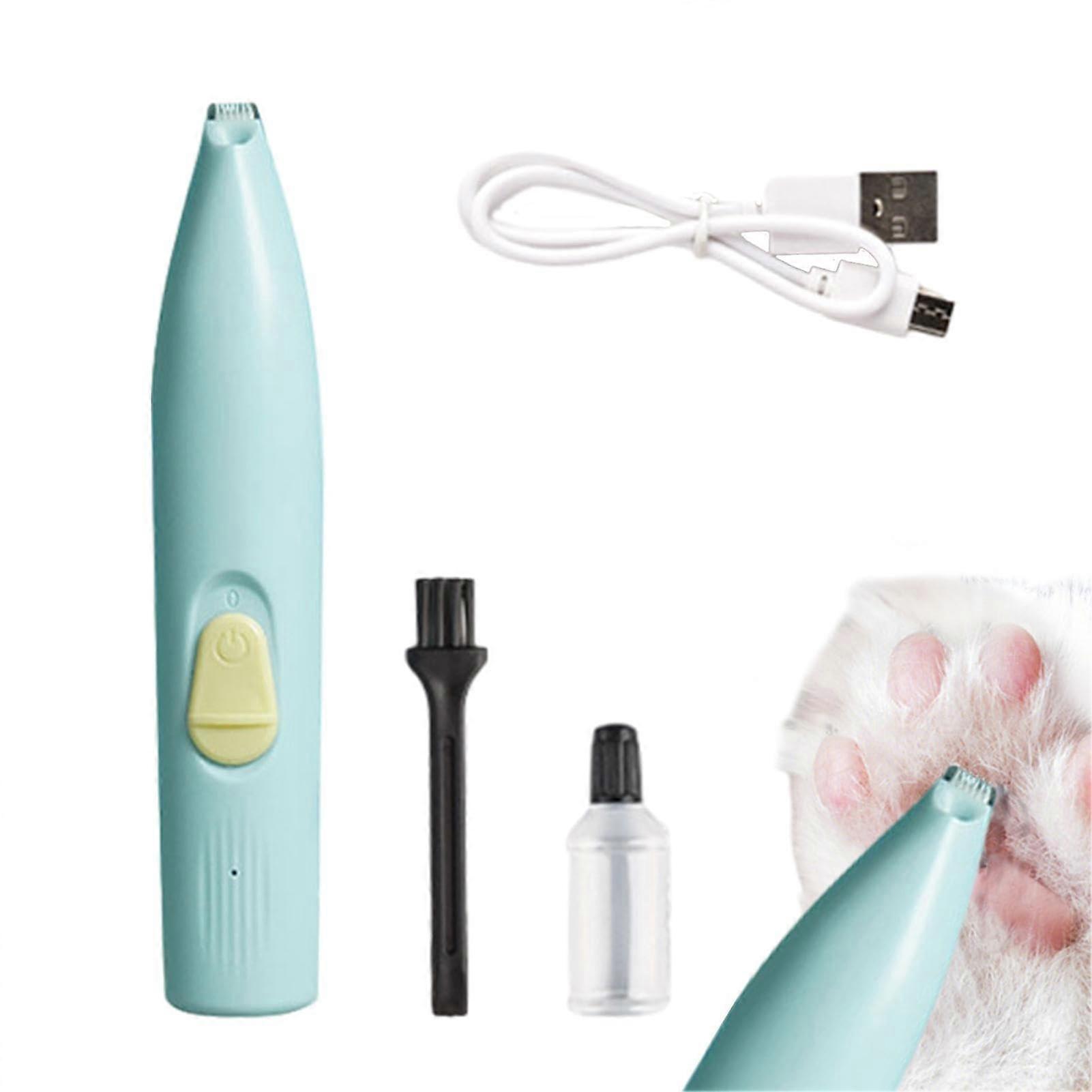 Pet Hair Clippers Cordless, Quiet, for Yorkshire Terrier, Shiba Inu, Cats, Blue