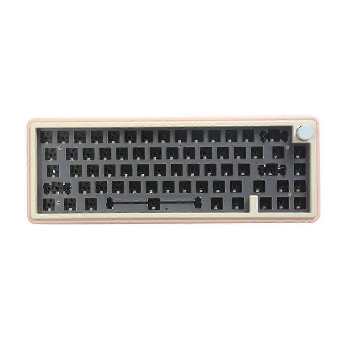 Lmk67 Cnc Diy Mechanical Keyboard Kit Rgb Hot Swap,b