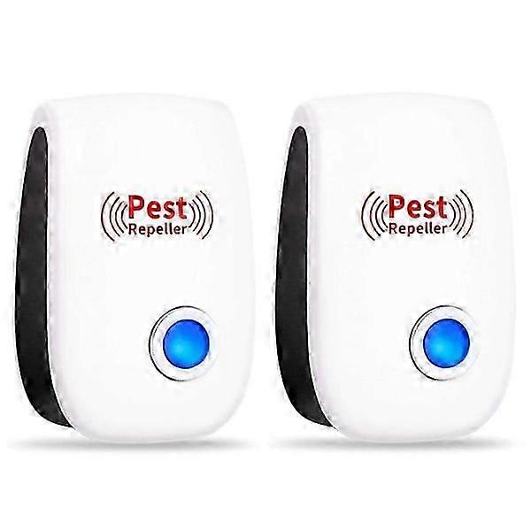 Ultrasonic Insect Repeller for Mosquitoes - 2 Pack