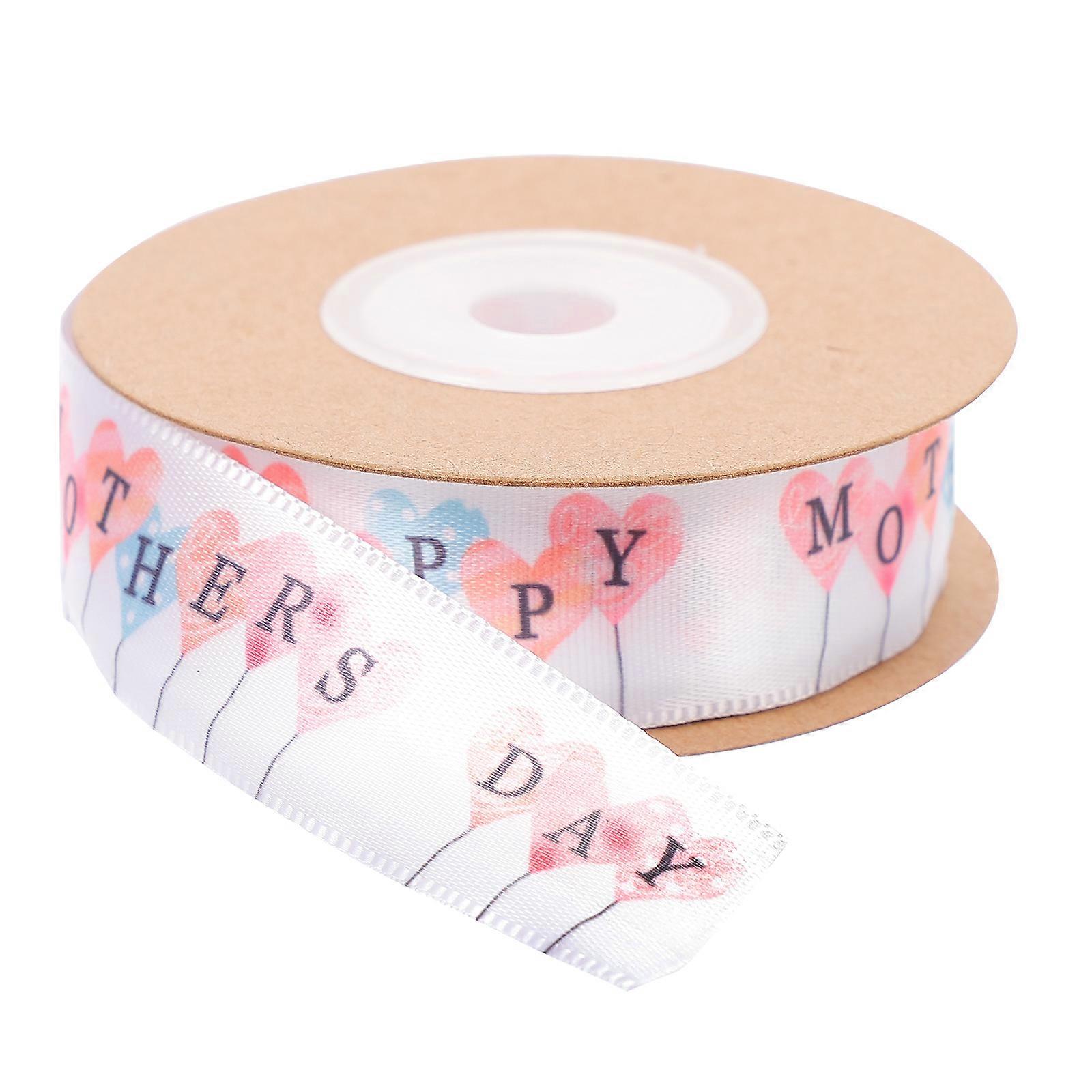 Packing Ribbon Valentines Day Polyester Assorted Color Mothers Day 914cm x 20mm present Wrapping 1Pack