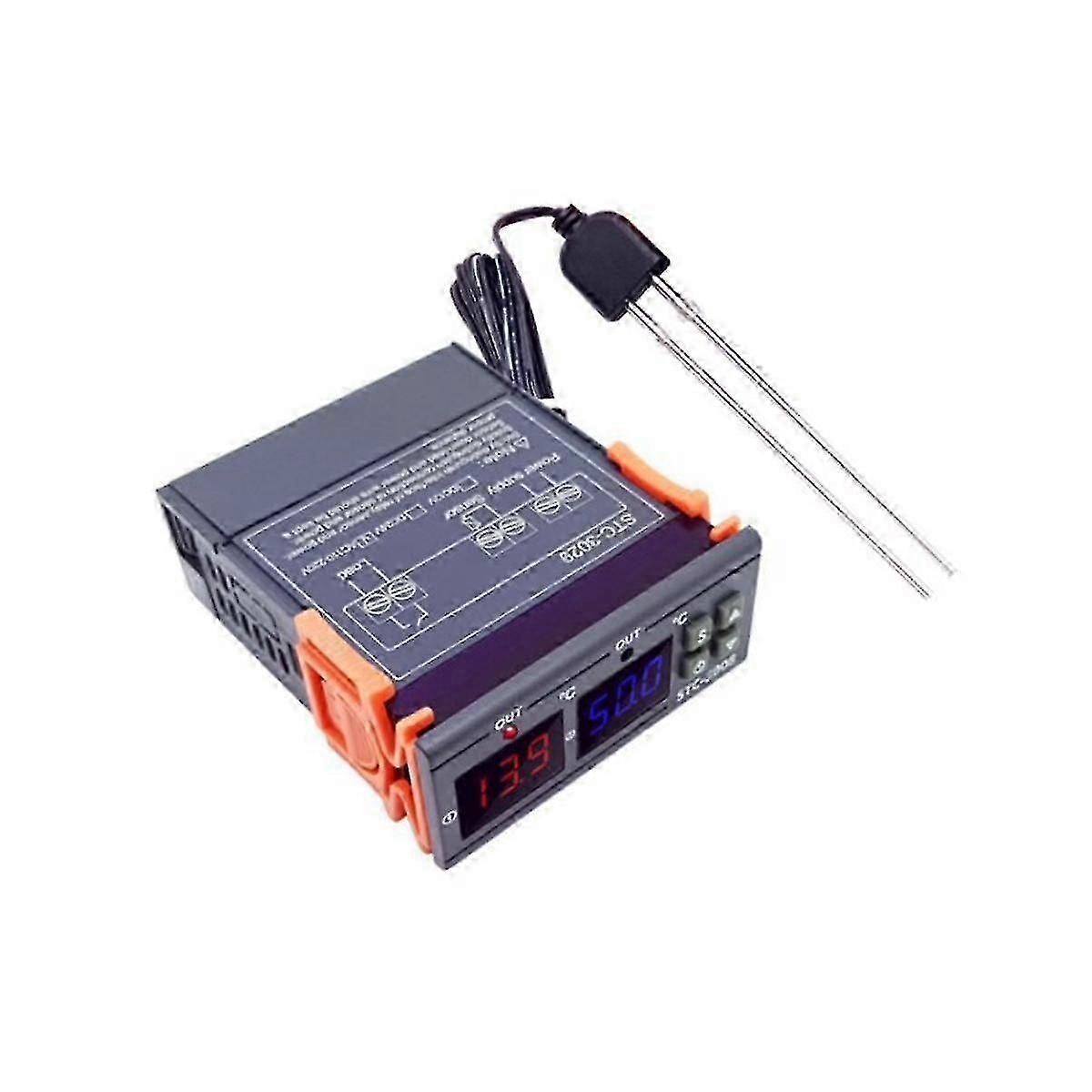 Stc-3029 Moisture Controller Soil Moisture Sensor Module Soil Moisture Tester For Plants Farming Ac