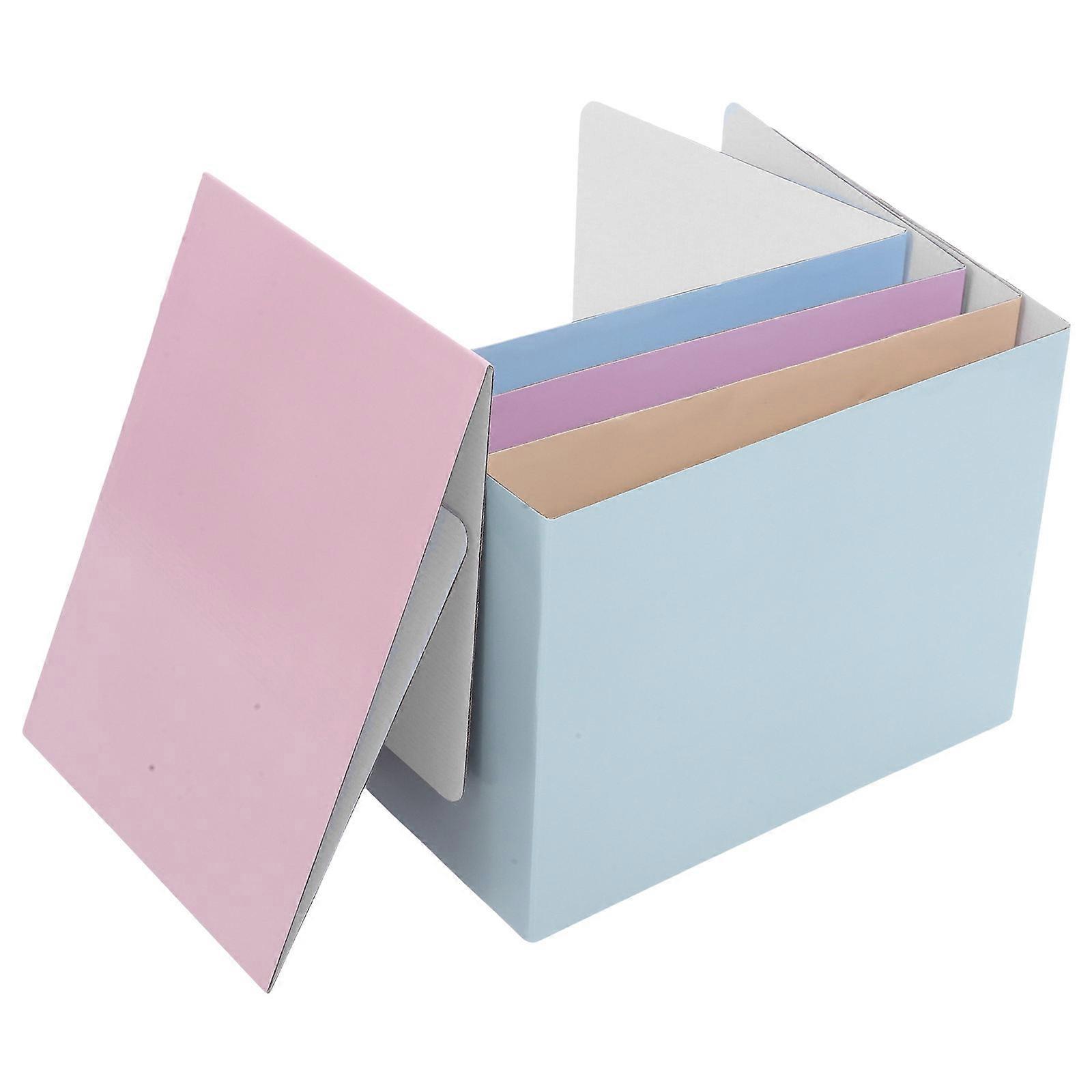 5 Pack Macaron Colored Desk Privacy Dividers for Classroom, Study Shields for Students, Focused Learning & Exam Environment, Versatile Office Supplies