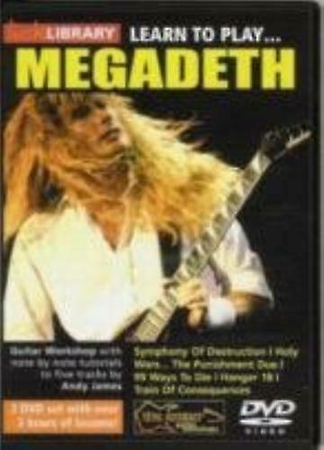 Lick Library Learn To Play Megadeth (2 DVD - Region 2