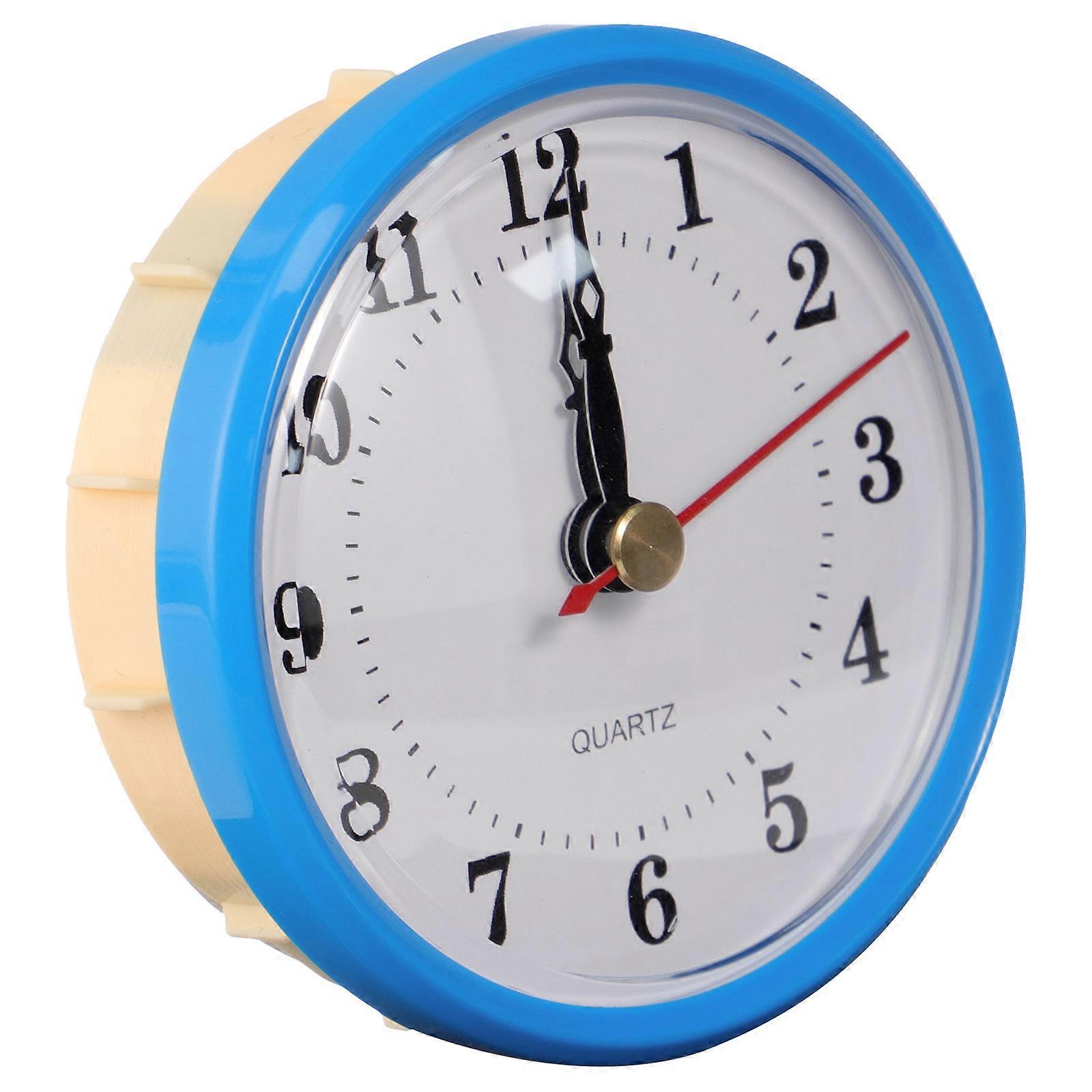 Round Clock Insert Simple Numerals Generous Bezel Trim Plastic Clock Parts 1Pack