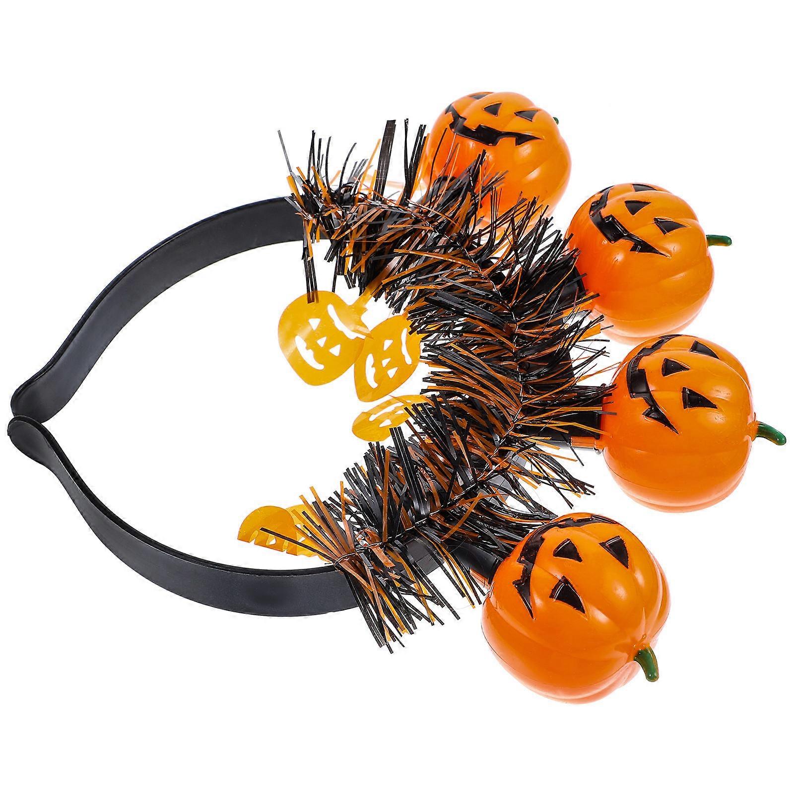 Halloween Design Headband For Cosplay Party Led Lights Decorative 1Pcs