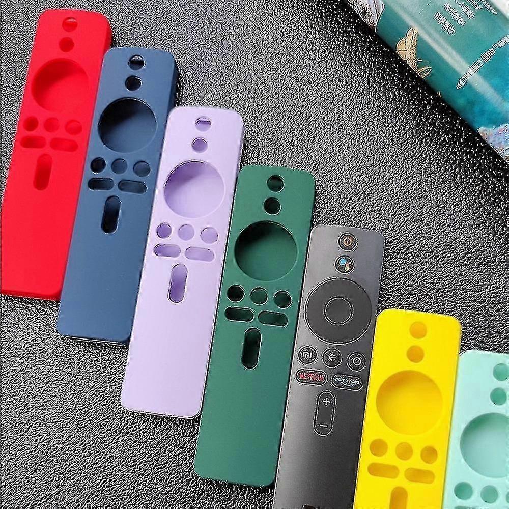 Remote Control Covers for Compatible Brand Mi Box S Mibox 4 International Edition Silicone Shockproof Protector Dustproof Case