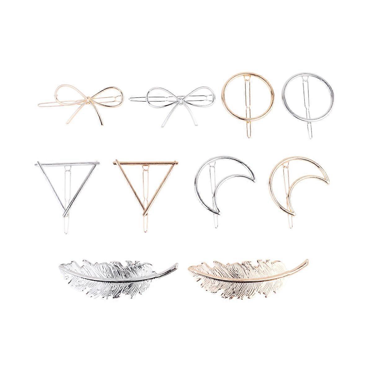 Acessórios de cabelo de moda várias ocasiões de estilo cocar de mulher 10 unidades