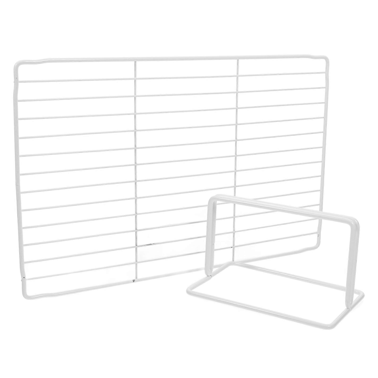Refrigerator Dividers For Shelves Space Division Commercial Kitchens White Rectangular Shape Precision Production 1Set