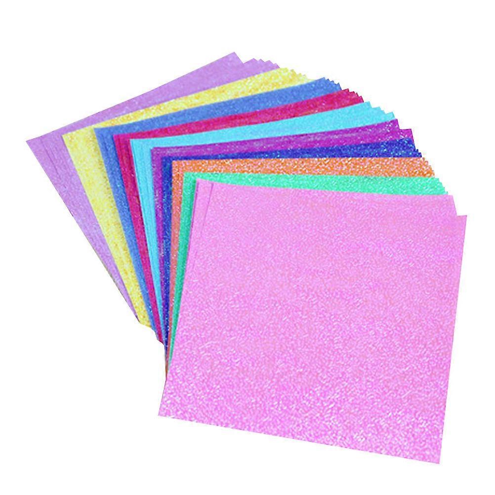 Bright Color Paper DIY Craft Paper Card Making 25x25cm Random Color 50Pcs