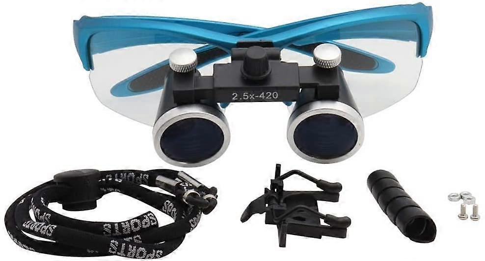 Lupen, Headmounted magnifier, 2.5x/3.5x 420mm, Magnifying glass, Laboratory magnifier