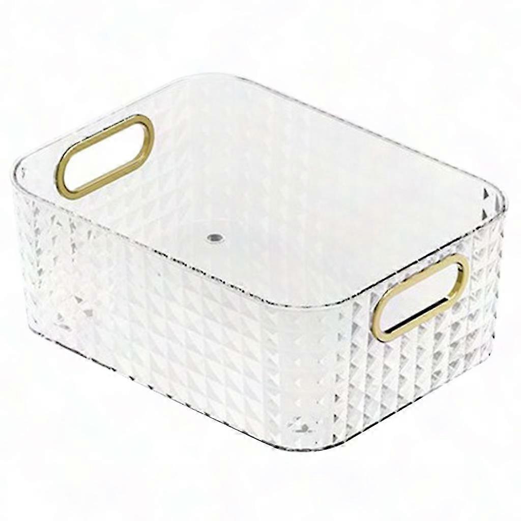 Compact Desktop Organizer with Nail Polish Slots - Storage Solution for Small Items in Home and Office Settings