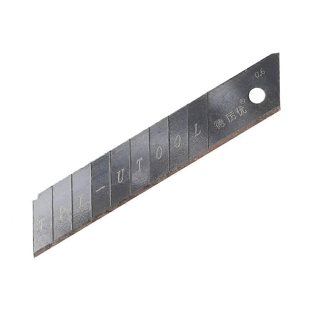 10pcs Stainless Steel Replaceable Snap off Art Knife Blades Cutting Blade Set