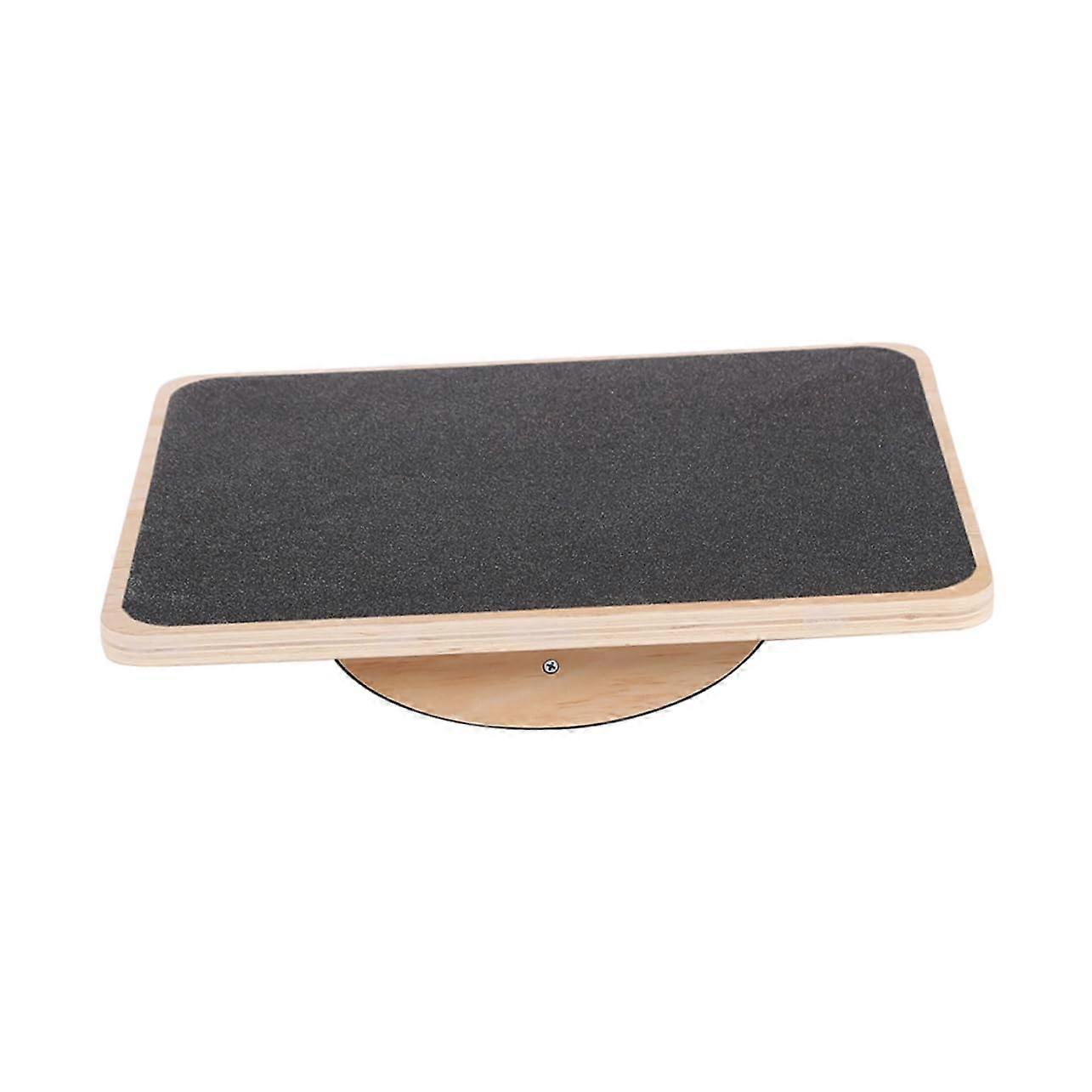 Balance Board, Sup Standup Board, Rocker Board, Slanted Board, Plank Board, NonSlip Base Plate Balance Training Device, Wood.
