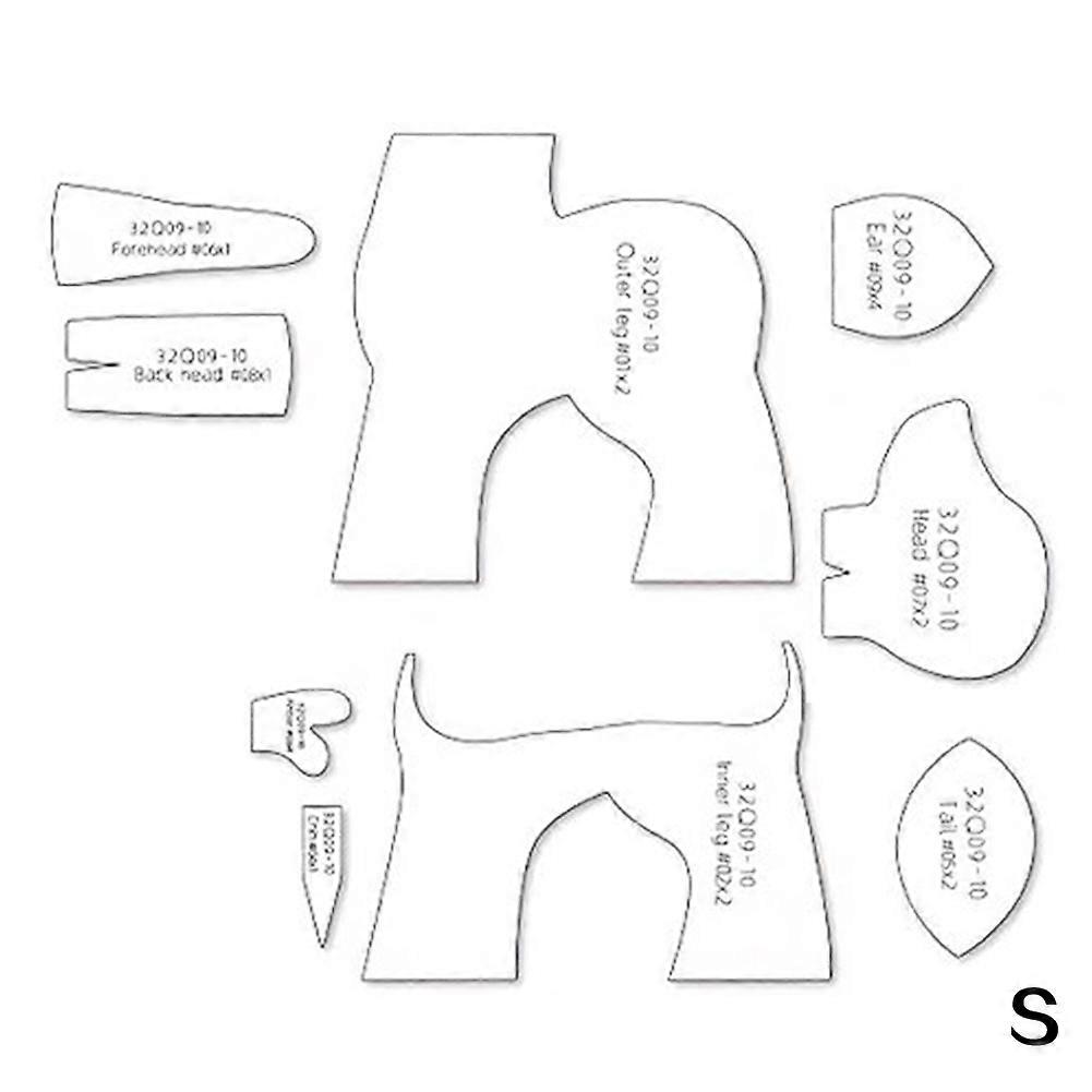 Diy Fabric Quilting Tracing Template For Sewing Reusable DIY Crafts Sewing Stencil Handcrafts Supplies