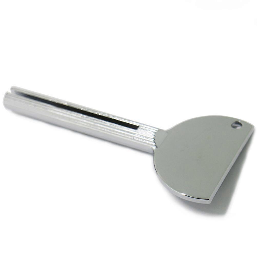 Metal Manual Toothpaste Squeezer Toothpaste Extruder Daily Life Silver 8.4x3.7x1cm 5Pack
