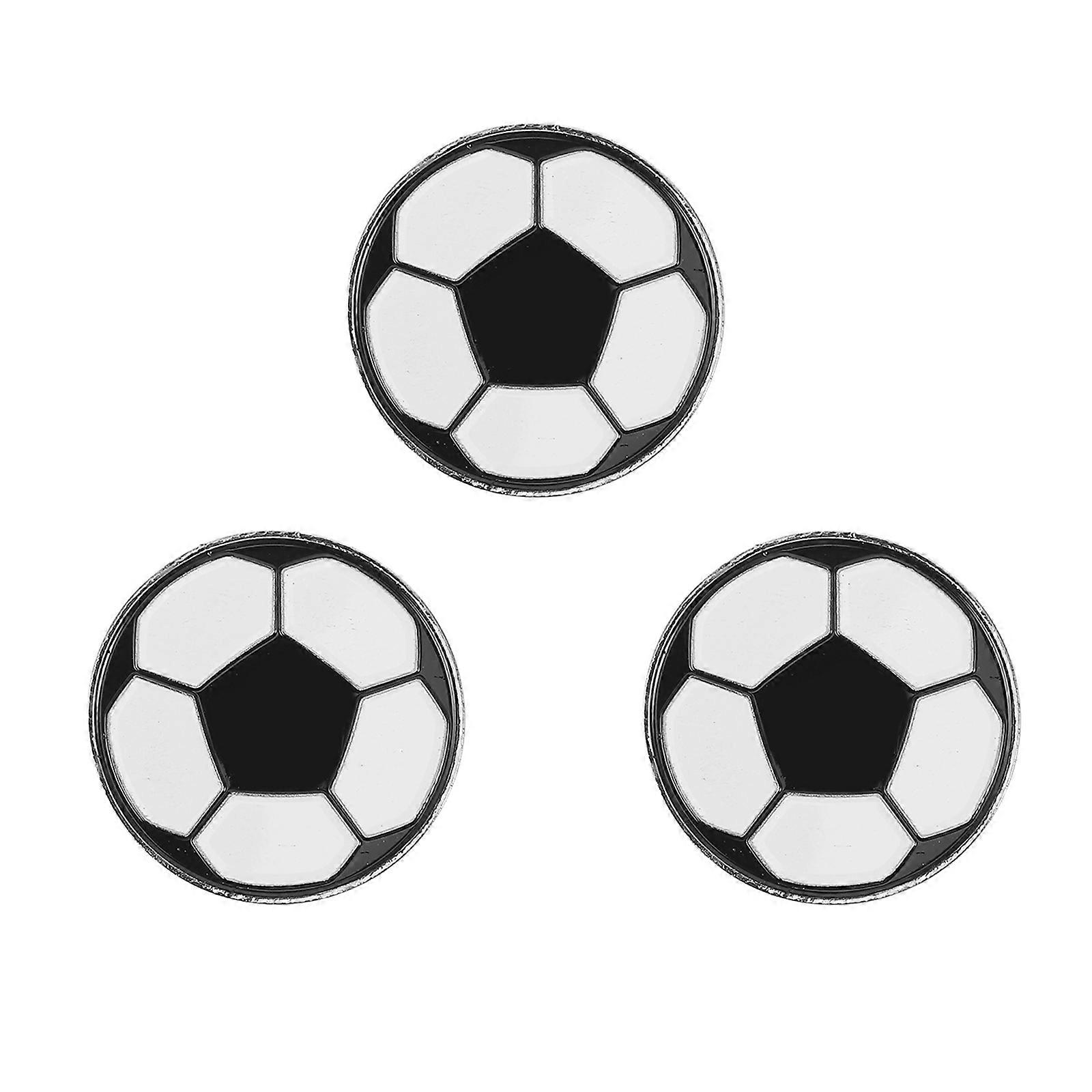 Soccer Referee Tool Accurate Side Picker For Soccer Referees Training Sessions Durable Black 3Pcs