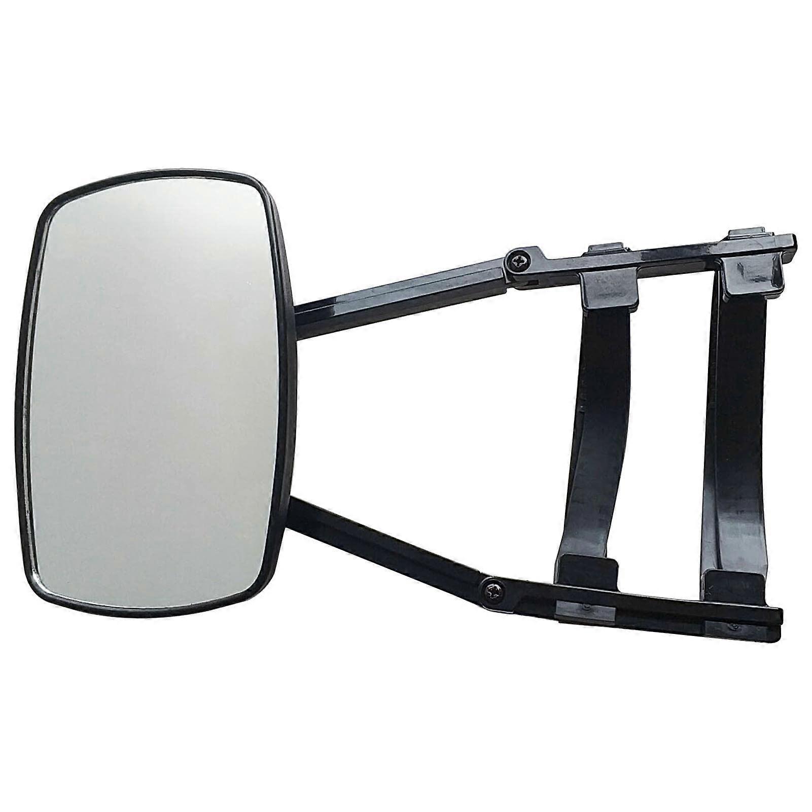 Trailer Rear View Mirror - Telescopic Side Mirror Extension for Cars, Caravans, Durable and Stable for Safe Towing