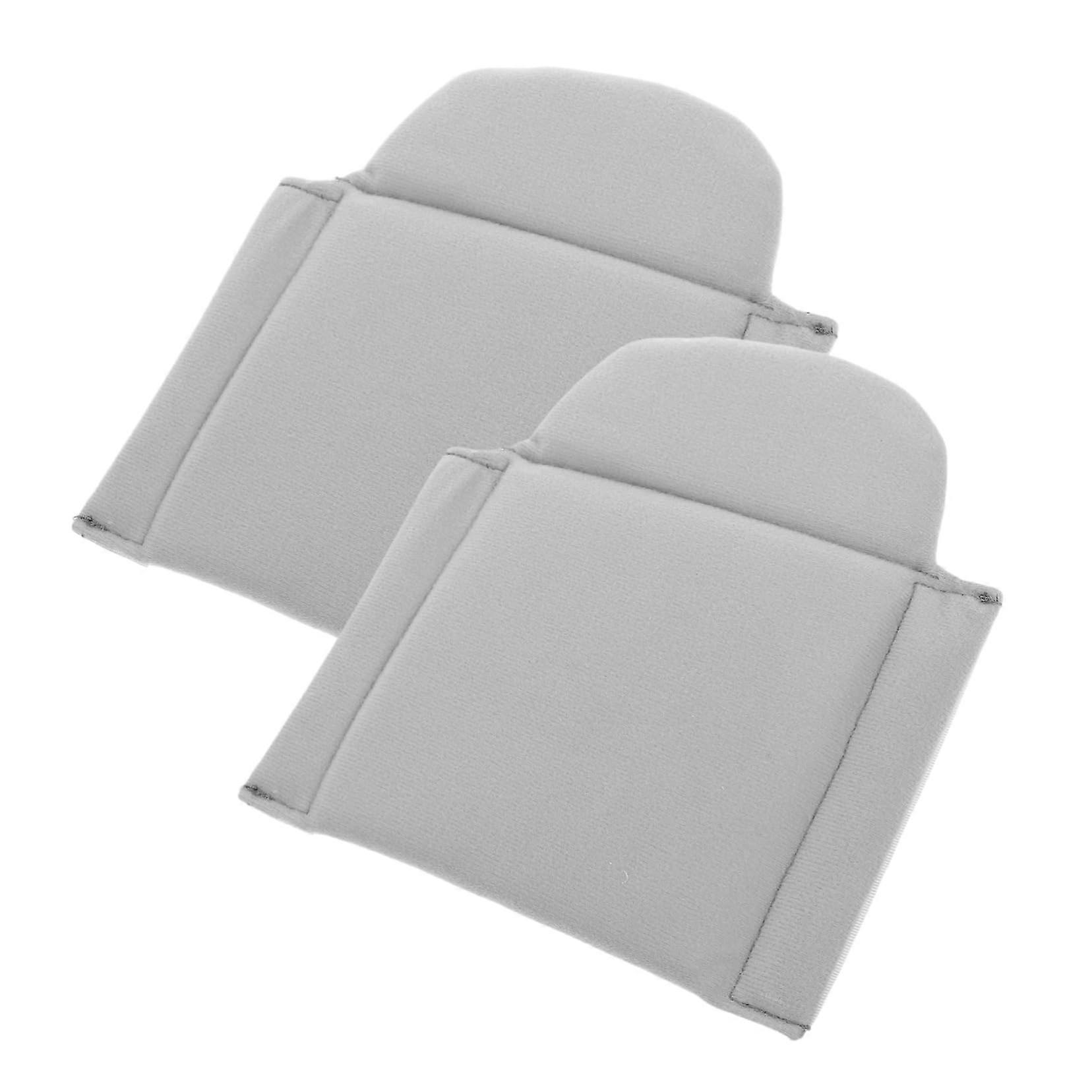 Camera Bag Insert Set of 2, Padded Dividers for Gear, Grey Fibre Fleece Interior, Compatible with Most Camera Bags