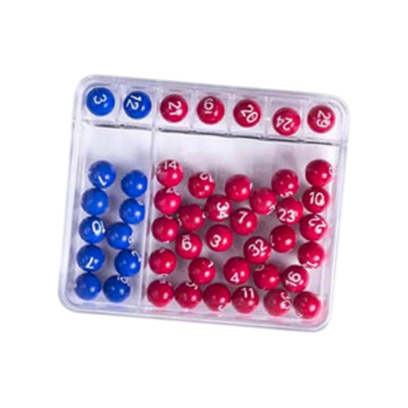 Funny Lottery Machine – Manual Number Drawing Device with Balls, Random Generator for Adults