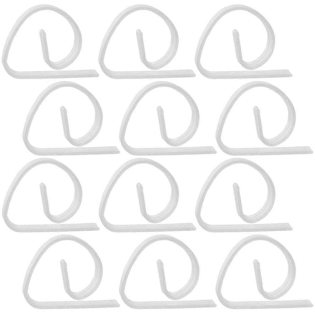 Transparent Table Cloth Clips for Home Use ABS 25pcs Perfect for Parties and Picnics