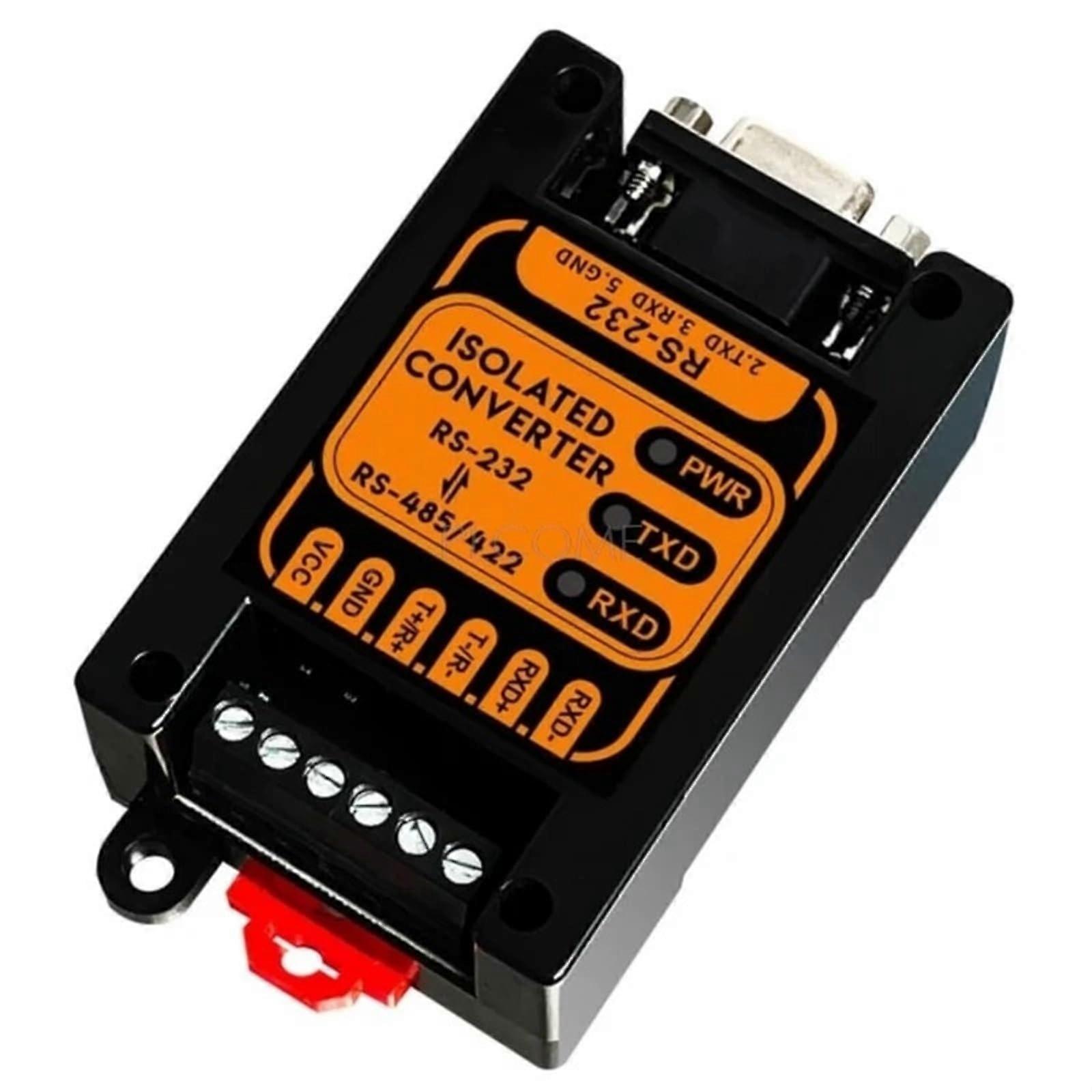 RS232 to RS485 RS422 Isolated Converter 2Way Conversion RS485 Interface Data Serial Adapter Cable 736VDC