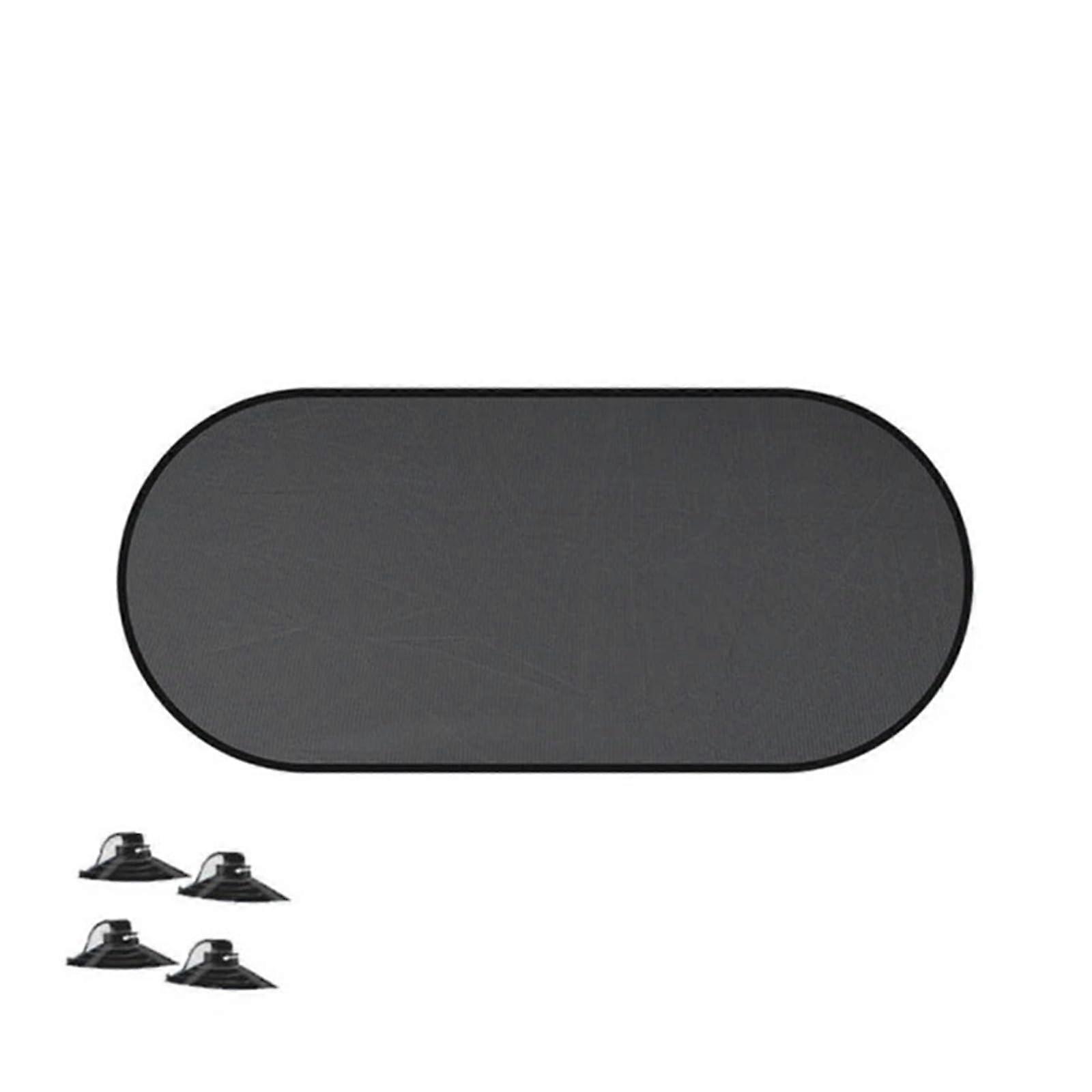 Auto Universal Mesh Rear Window Sunshade with Suction Cups, Foldable Car Rear Window Sunshade 100 X 50 cm Car Window Sunshade