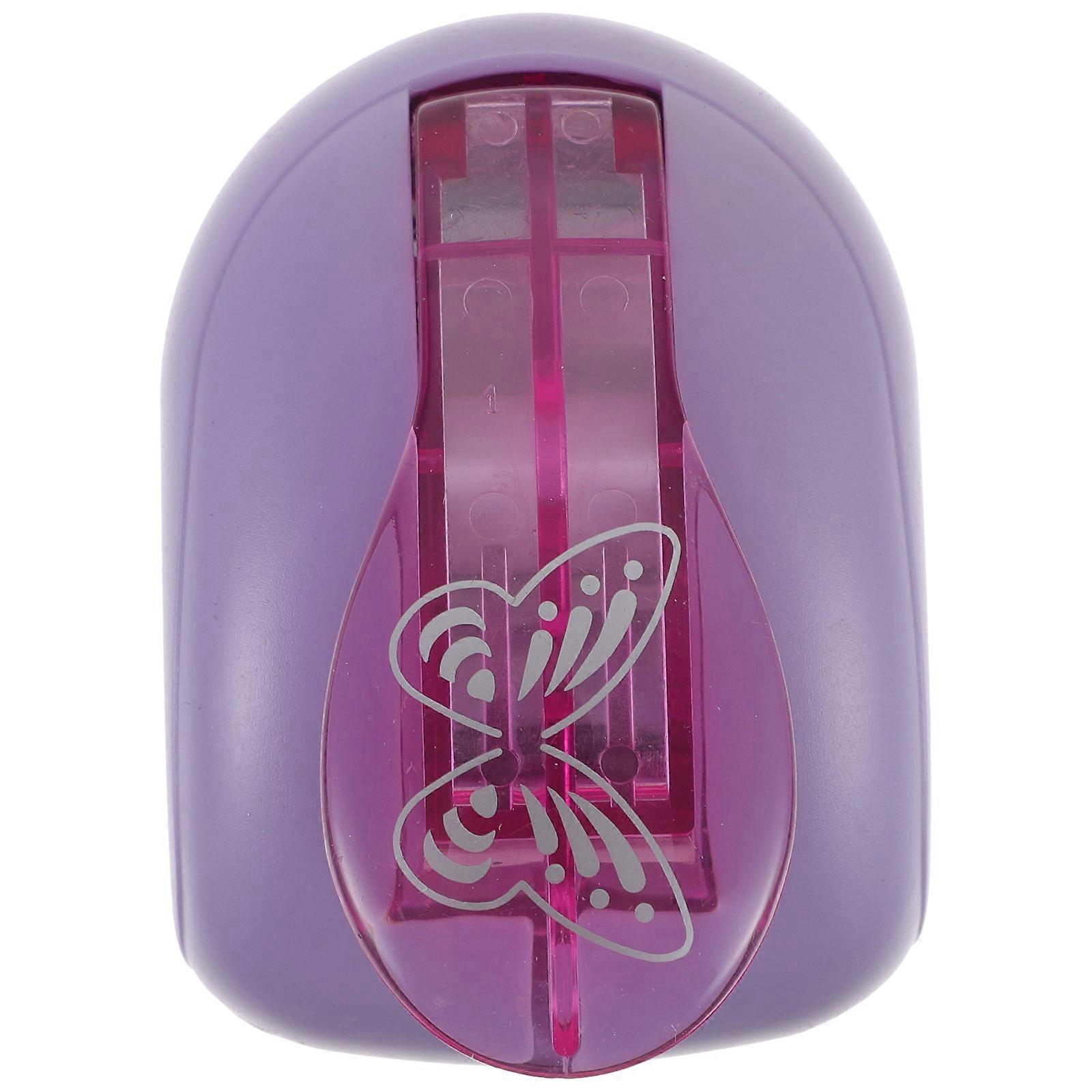 Yellow Craft Punch Tool for DIY Projects and Scrapbooking Sturdy ABS and Alloy 1.5 Inches