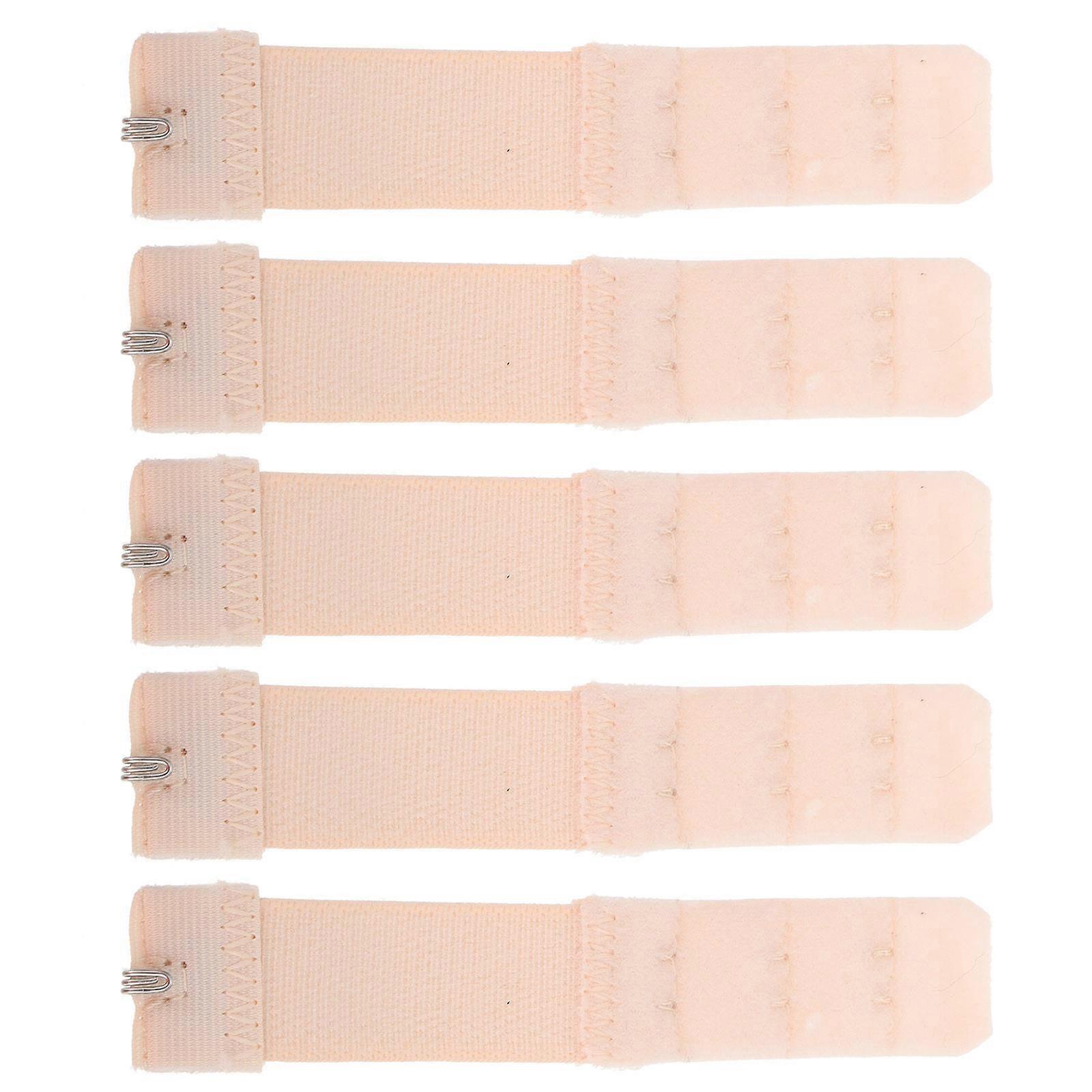 20pcs Women's Elastic Extenders Strap Extensions for Comfortable Fit, Soft Flexible Underwear Supplies, Skin Tone