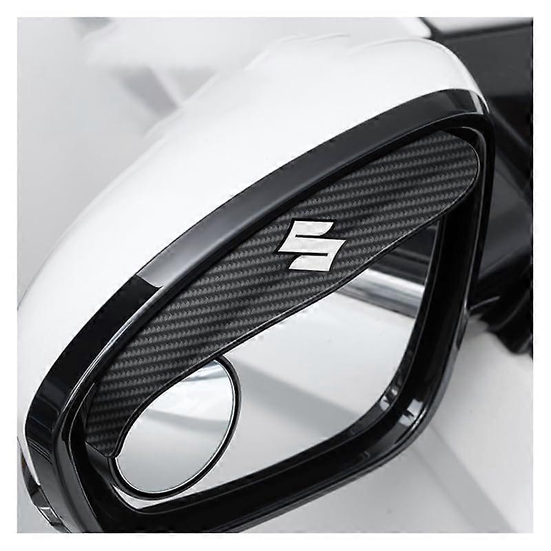 2 Pcs Car Dead Angle Mirror for Suzuki SX4 SCross 2013 Adjustable Wide Angle Side Rearview Mirror Reversing Auxiliary Blind Spot Mirrors