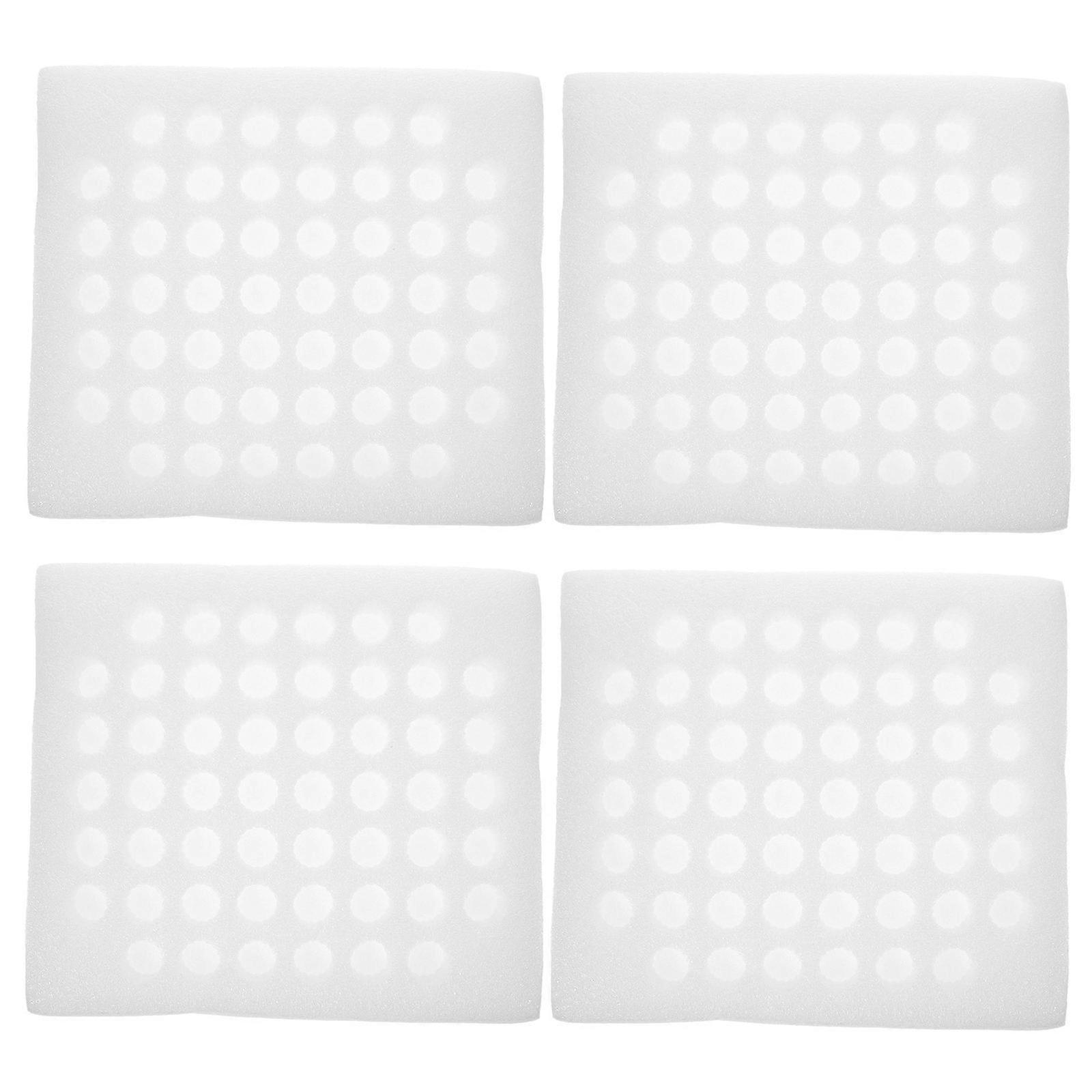 4pcs Quail Egg Box Quail Hen Stackable Egg Storage Box Egg Dispenser Holder Case Refrigerator Egg Protection Box Egg Flat Carton Container For Home