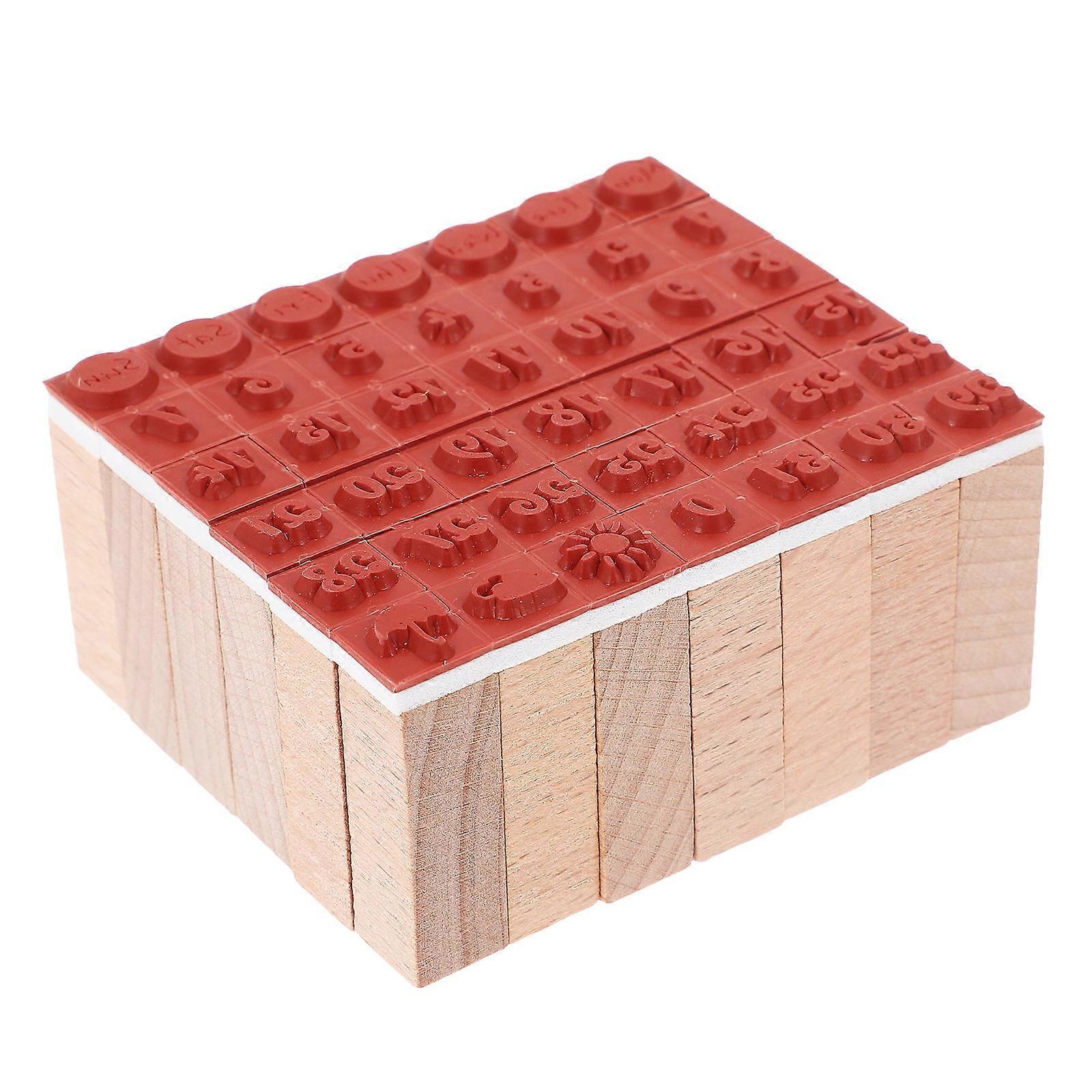 42Pcs Handcrafted Rubber Stamps For Scrapbooks And Greeting Cards With Versatile Use In Elegant Multi Color